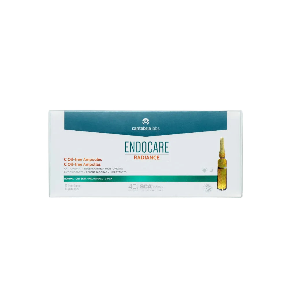 ENDOCARE RADIANCE C OIL FREE AMPOLLAS