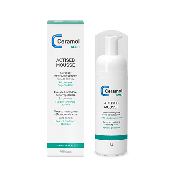 CERAMOL ACNE MOUSSE NETEJADORA