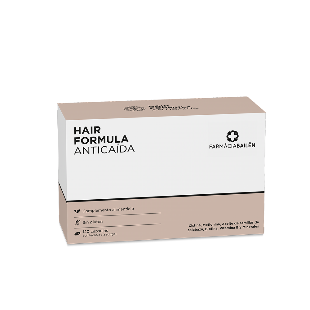 HAIR FORMULA ANTICAÍDA 120 CÁPSULAS