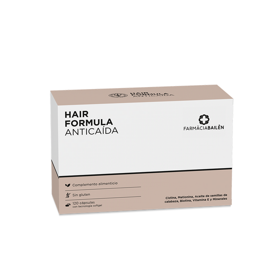 HAIR FORMULA ANTICAÍDA 120 CÁPSULAS