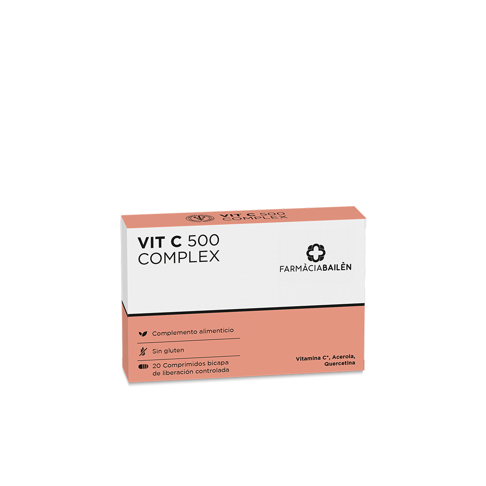 VITAMINA C 500 MG COMPLEX