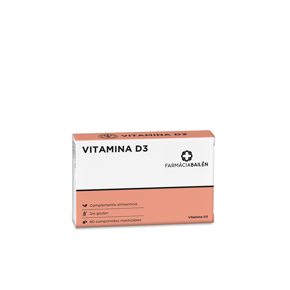 VITAMINA D3 COMPRIMIDOS MASTICABLES